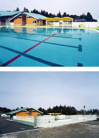 つくば市立柳橋小学校プール